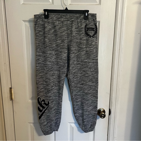 PINK Victoria's Secret Pants - Pink by Victoria Secret Gray Joggers